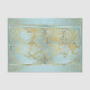 Search for world map tissue paper Vintage