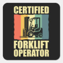 Search for equipment operator stickers Warehouse worker