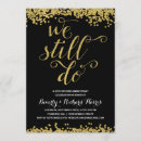Search for 70th wedding anniversary invitations Gold