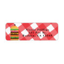 Search for burger return address labels Party