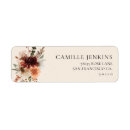 Search for fall return address labels weddings Fall bridal shower