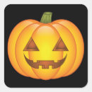 Search for cute cartoon pumpkin stickers Halloween