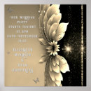 Search for floral invitation wedding posters Design
