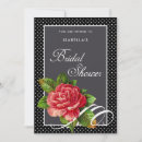 Search for red polka dot invitations Elegant