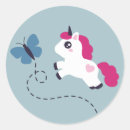 Recherche de licorne blanche autocollants Poney