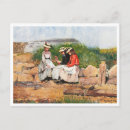 Search for vintage fishing postcards Scene