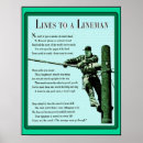 Search for lineman posters Pole