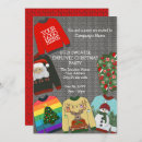 Search for employee christmas invitations Festive