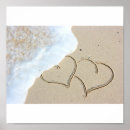 Search for two heart posters Sand