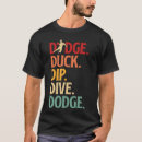 Search for funny dodgeball clothing Retro
