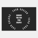 Search for create your own gift wrap Black