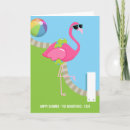 Search for flamingo holiday cards Summer