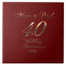 Search for parents 40th anniversary gifts Elegant