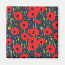Recherche de coquelicots magnets Fleurs