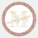 Search for gold initial stickers Sweet 16