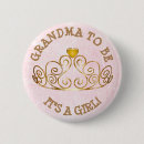 Recherche de maman à être badges Grandmother