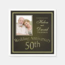 Search for 50th anniversary napkins Modern