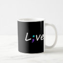 Search for semicolon mugs Awareness
