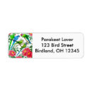 Search for parakeet return address labels Parrot