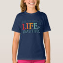 Search for life is beautiful tshirts Optimism