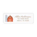 Search for farm return address labels Birthday party