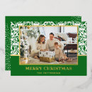 Search for green damask cards Vintage