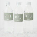 Search for green water bottle labels Elegant