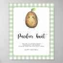Search for vegetable signs Watercolor