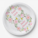 Search for twin baby shower plates Girl twins