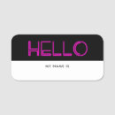 Search for retro name tags Vintage