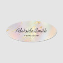 Search for oval name tags Aesthetician