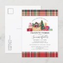 Search for favourite things invitations Rustic