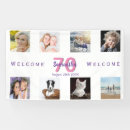 Search for 70th birthday party banner banners Unique