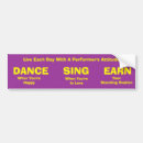 Search for performance bumper stickers Theatre