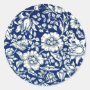 Search for painted floral stickers Blue