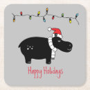 Recherche de hippopotames dessous de verres Vacances