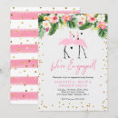 Recherche de tropical fiançailles invitations Rose
