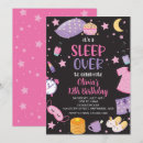 Search for sleepover invitations Pink