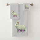 Search for easter rabbit bath towels Elegant