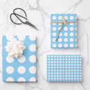 Search for blue polka dot wrapping paper Classic