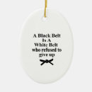 Search for black belt ornaments Karate
