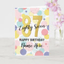 Search for 87th birthday cards For her