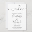 Recherche de industriel mariage invitations Moderne minimaliste
