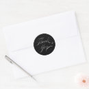 Search for thank you calligraphy wedding stickers Traditional