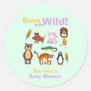 Search for cute little monkey stickers A little wild one