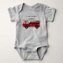Search for firetruck baby clothes Grey