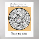 Search for maze posters Challenge
