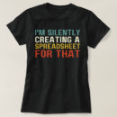 Recherche de statisticien tshirts Comptabilité