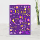 Recherche de olivia cartes postales Fleurs