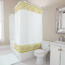 Search for greek shower curtains Gold